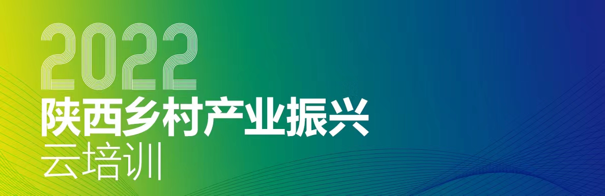 2022陕西乡村产业振兴云培训